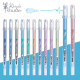 Sakura (Sakura) Tiara Starlight Pen Konstellation Glitzer Pen 12 Farb Graffiti Geburtsstein Grußkarte Handkonto Buntes neutraler Stift 719# rot 1