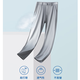 Pier Cardin high-end mulberry silkworm ice silk casual pants for men's summer thin 2025 new business suit pants straight and versatile long pants 5012B navy blue (including mulberry silk) 34 (recommended 150-160Jin [Jin equals 0.5 kg])