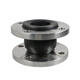Emike Edelstahl 304 Flansch Gummi-Weichgelenk Einer sphärischer Gummi Flexible Stecker Multi-Spezifikationen