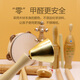 Xingbeixiang Kindergarten Orff Percusión Instrumento Libro de texto Conjunto de registros de enseñanza Ayudas Patriz de altavoces Hammer Tambourine Triángulo Doble Tamburina de hierro Log de madera Color de madera 6 pulgadas/diámetro 15 cm