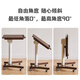 Jiayi mobile lift table standing workbench solid wood bedside table folding computer table movable office desk desk