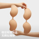 Banana Inner Air Cup 506A Micro-Clustered Breast Stick Invisible Front Buckle Women's Strap-Free Underwear No Stainless Wedding Breast Bra