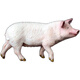 Simuliertes Sau Haus Schwein 13782 Geflügeltiermodell umweltfreundliche PVC -Kinderfüränk