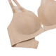 Liebe Frühlings- und Sommerunterwäsche für Frauen, Jianyun, kein Stahlring, mittel dicke versteckte Löcher, kleine Brüste, gesammelte BH, Am17A701, nackte Hautfarbe, CM0 70B