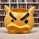 Miaofan creative pen holder desktop ornaments for children to send teacher handicrafts stationery storage box cute cartoon pig student yellow [fatty]