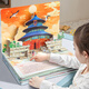 Damei China 3D pop-up book for 3-6 years old, children's literature picture book for 5-10 years old, kindergarten human geography popular science book, Damei China, Sichuan