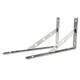 Masfor stainless steel triangle bracket thickened right-angle bracket partition fixed wall mount 3mm thick 200mm long (2 pieces/box)