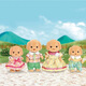 [Quality new product] Sylvanian families Japanese version of Poodle family Playing house girls toy doll set Gifts for children