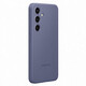 Samsung Galaxy S24 + Case de téléphone mobile Original Original Même couverture de cas de protection en silicone avec un cas de protection de la couverture arrière ultra-mince et simple Galaxy S24 + Purple