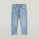 G-Star Raw 25 Frühlings- und Sommer-Neue Kate Frauen-Jeans-Freund Stil Straight Trendy Low Taille Trendy Hosen D15264 Blau 26 30