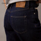 Calvin KleinJeans【复刻90系列】25春夏新款女士ck亚麻直筒牛仔裤47AB718 RBW-牛仔深蓝 28