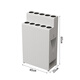 Creative umbrella rack storage rack commercial company hotel lobby classroom class long-handled umbrella bucket filterable water placement rack white