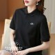 
Nike (NIKE) women's men's T-shirt 2025 summer new sportswear breathable loose comfortable jogging casual short-sleeved polo shirt FN3895-010/classic black size is too large M