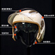 Axk Large Helm Large 3C zertifizierte elektrische Motorrad Winter Herren -Doppelspiegel vier Saison Universal Battery Safety Helm Warm großer Kopfumfang Feste Farbe Schwarz