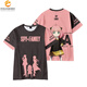 Mumu Spy Player New Style Spyfamily Ania manche courte Personnalisé T-shirt Popular Group Station indépendante Y14066 M