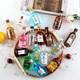 GS Winery Store de conveniencia de vinos Bartending combinación de whisky cóctel de vodka brandy mini edición pequeña caja de regalo de vino ron negro