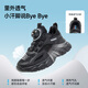 SNOOPY Snoopy Children's Shoes Children's Sports Shoes Summer Boys Single Net Little White Shoes Girls Breathable Running Shoes 3821 Black 32