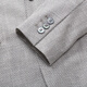 Jiumuwang Men's Suit Jacket Men [74.5% lana, mismo estilo en el centro comercial] 2025 Spring Haute Couture Casual Suit Versión estándar + Palabra de caucilos poco profundo + JX7EV15321 M 170/92a (48)