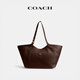 COACH Gift Women's GRAMERCY Tote Bag Shoulder Bag Genuine Leather Large Capacity Women's Bag B4/Maple Brown