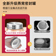 
CLCEY Japan imported quality 304 stainless steel cap steamable bird's nest separate bottle of flax gelatin trefoil borosilicate glass bottle 11304 full steel cap bird's nest separate bottle of 300ml