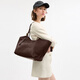 COACH Gift Women's GRAMERCY Tote Bag Shoulder Bag Genuine Leather Large Capacity Women's Bag B4/Maple Brown