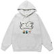 Guyuka (GUUKA) Matsui co-branded heavy cotton soft hoodie for men's spring new style hair-fried skin-friendly breathable sweatshirt loose and versatile Hua Xing W4877 XL