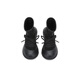 Ouder hiver neuf bottes de chaussettes en lycra pour les femmes imperméables et non glissées épaisse semelles rehaussées bottes martin authentiques en cuir singulier