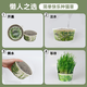Greedy horse cat grass, lazy cat grass, ready-to-eat dehairing balls, cat snacks, hydroponic instant noodles, summer cat grass, winter style, Aoxue Lingshuang, combination 7 (single bowl), 1 pack