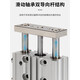 XMSJ Cilindro de tres rodajas de tres colas MGPM12/16/20/25/32/40-10X20X30X40X50X75X1 MGPM12250Z