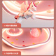 
Junyu Children's Bedroom Light Cartoon Simple Pink Unicorn Planet Full Spectrum Eye Protection Smart Girl Room Ceiling Light 1W Eye Protection 97 Finger BQ9214-500 Elf (Pink
