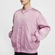 耐克（NIKE）官方女子OVERSIZE风梭织夹克棉服外套叠搭HJ0972 699元素粉/元素粉 XS