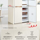 东芝（TOSHIBA）651升全嵌式十字四门冰箱变频风冷无霜急速制冰GR-RF687WI-PG1B6