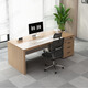 Fubaisen boss desk single-seat office desk and chair combination simple modern office computer desk supervisor desk manager financial desk 1.6 meters desk