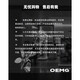 OEMG 撞色polo领短袖t恤男士夏季潮流牌痞帅宽松五分半袖高级感体恤衫 黑色 XL [建议110-130斤]