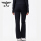 BOY LONDON spring and summer women's simple black slim elastic sport trousers W15901 black S