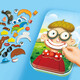 Hape Pocket Toy Portable Face Forming Fishing Game Box для детских игрушек настольные игры для мальчиков и девочек подарки для мальчиков и девочек. Перевод плитки игровой коробка