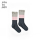 
jnby by JNBY Jiangnan Buyi Children's Clothing Mohair Wool Spliced ​​High Tube Socks Fashionable Autumn and Winter Girls and Children 6O9N13280 686/light pink/light pink 7 7-10 years old