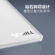 公牛（BULL）开关插座 亚克力系列 10A斜五孔插座86型插座面板 G62Z223A 白色