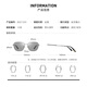 CAPONI day and night polarized sunglasses for men, color-changing sunglasses for driving, special driving night vision glasses, anti-high beam ultraviolet