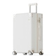 Vandia 26-inch suitcase multi-functional luggage trolley case student large capacity travel code box luggage cup holder white