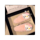 Suyi embroidery sweet hellokitty hair clip plush side bangs clip ins sweet girl clip new hair accessories sweet plush KT hair clip 2 pieces