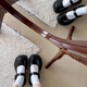 ACLNX粗跟玛丽珍女鞋25春夏新款小皮鞋日系jk配裙子百搭乐福鞋厚底单鞋 黑色 37 (235mm)