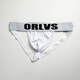 The ultimate assassin's popular solid color low-waist cotton men's thong breathable summer youth trend white sexy men's thong white XL weight 135-165Jin Jin equals 0.5 kg