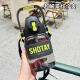 尚泰SHOTAY方形塑料杯1050mL水壶弹盖吸管水杯子带提手背带7308黑色