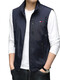 Tommy Shekelly Tommy's Men's Spring и осень тонкий жилет с тонкой жилетом для подставки. Внешний жилет на открытом воздухе.