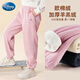 Disney Girls' Velvet Pants Winter Children's Sports Pants Autumn and Winter Corduroy Casual Pants SS98424-G Pink