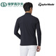 Taylormadetaylormadetaylormadetaylormadegolf Springsmens Spring и осенний ветропроницаемый и теплый гольф-топ с длинным рукавом Baseblack-M13117 L
