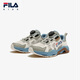 Fila Fila Chaussures pour enfants Chaussures de formation complète des enfants 2025 Summer Sports Chaussures Sports For Hommes et filles Middle Enfants Chaussures de plein air Blanc / Église Stone Green-Ja 37 Longueur intérieure 23,5 cm