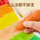 卡乐优（Coloyou）豌豆蜡笔儿童8色无毒油画棒可水洗彩泥幼儿园易抓握涂鸦