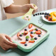 Yogurt machine Yogurt small plug-in-free ice frying machine mini children's homemade ice cream machine peach powder large size 26*21CM